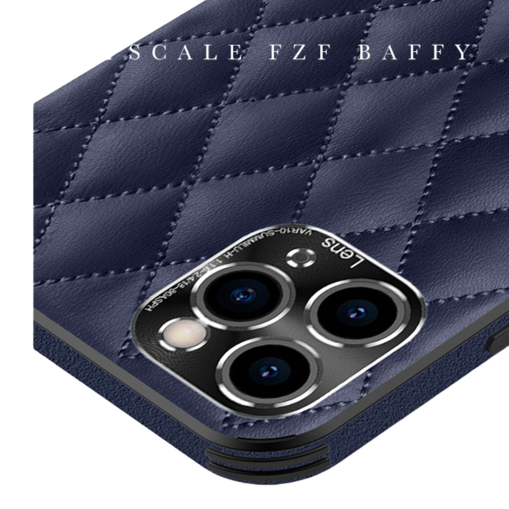 iPhone 14 handmade fragnance style leather Phone Case
